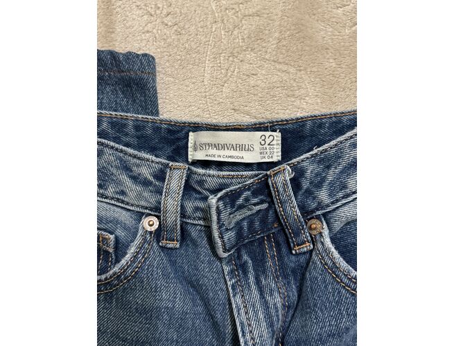 Ջինսե տաբատներ Zara , Stradivarius, 4 image